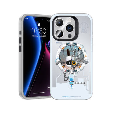 Apple iPhone 15 Pro Max Kılıf M-safe Şarj Özellikli Benks Bunny Explore Kapak - Benks