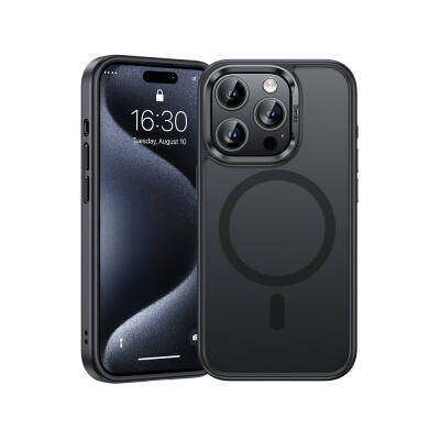 Apple iPhone 15 Pro Max Kılıf M-safe Şarj Özellikli Benks Mist Protective Kapak - Benks