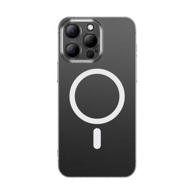 Apple iPhone 15 Pro Max Kılıf M-safe Şarj Özellikli Toz Önleyici Zore Helo Kapak - Zore