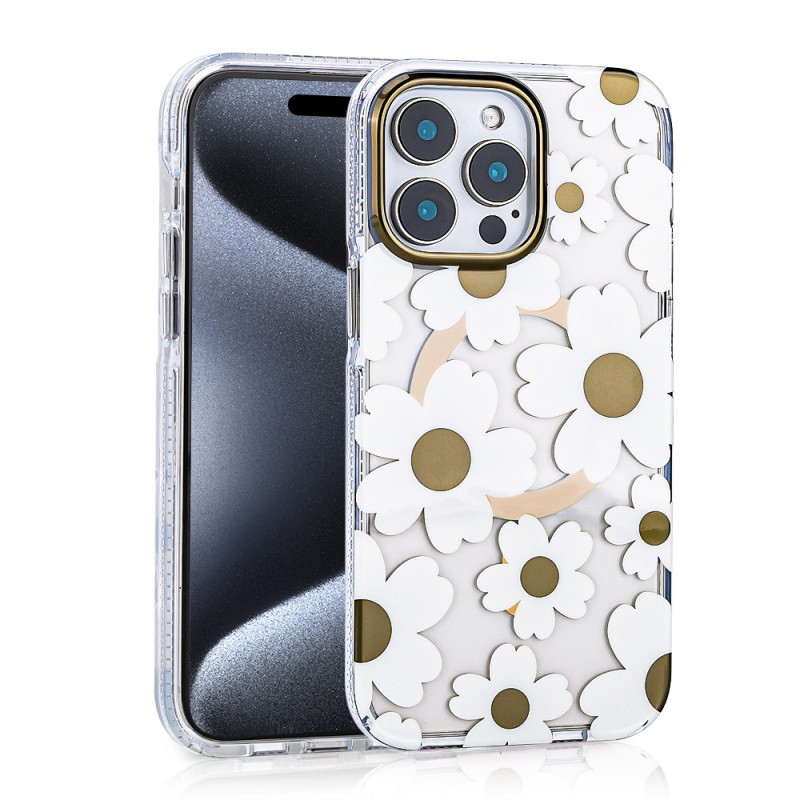 Apple iPhone 15 Pro Max Kılıf M-safe Şarj Özellikli Zore Papat Kapak - 8