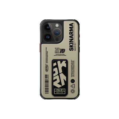 Apple iPhone 15 Pro Max Kılıf SkinArma Desenli Airbag Tasarımlı Standlı Spunk Kapak - Skinarma