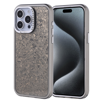 Apple iPhone 15 Pro Max Kılıf Taşlı Tasarımlı Zore Kapi Kapak - Zore