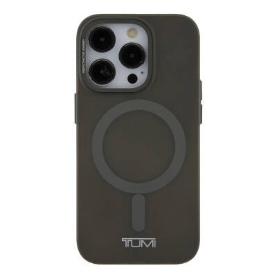 Apple iPhone 15 Pro Max Kılıf TUMI Orjinal Lisanslı M-safe Şarj Özellikli Buzlu Mat Kapak - 12