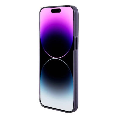 Apple iPhone 15 Pro Max Kılıf TUMI Orjinal Lisanslı M-safe Şarj Özellikli Buzlu Mat Kapak - 30