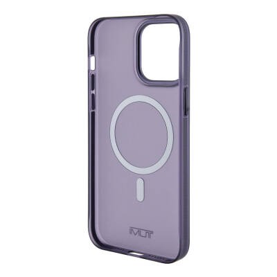 Apple iPhone 15 Pro Max Kılıf TUMI Orjinal Lisanslı M-safe Şarj Özellikli Buzlu Mat Kapak - 32