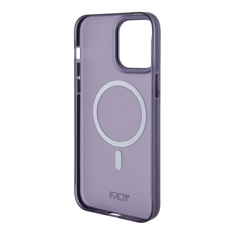 Apple iPhone 15 Pro Max Kılıf TUMI Orjinal Lisanslı M-safe Şarj Özellikli Buzlu Mat Kapak - 32