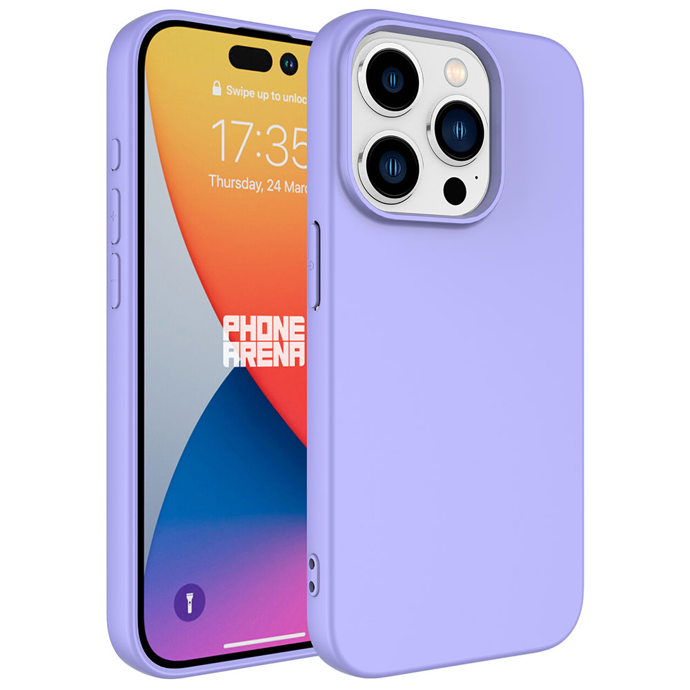 Apple iPhone 15 Pro Max Kılıf Zore LSR Lansman Kapak - Lila