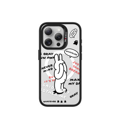 Apple iPhone 15 Pro Max M-safe Şarj Özellikli Casebang Chill Out Serisi Mıknatıslı Arka Panel - Casebang