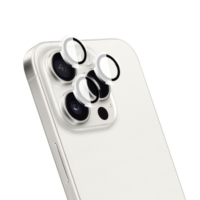 Apple iPhone 15 Pro Max Wiwu LG-007 Lens Guard Oleophobic Anti Reflective Easy Application Apparatus Camera Lens Protector - 2