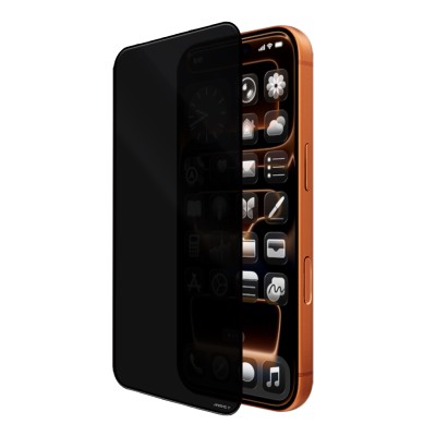 Apple iPhone 15 Pro Mohseven M6 Privacy Temperli Cam Ekran Koruyucu + Kolay Uygulama Aparatı - 5