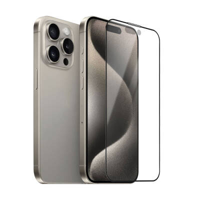 Apple iPhone 15 Pro Wiwu iVista Screen Matte Ultra Strong Tempered Matte Screen Protector - Wiwu