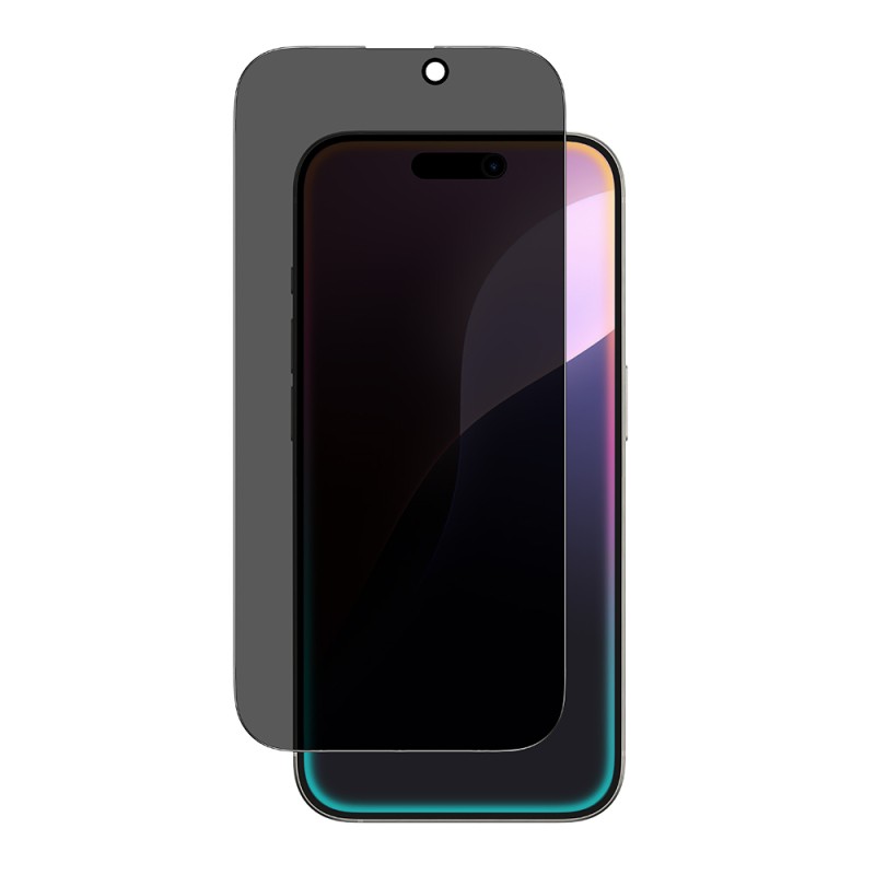 Apple iPhone 16 Amazingthing Radix Privacy Anti-Fingerprint Tempered Glass Screen Protector - 3