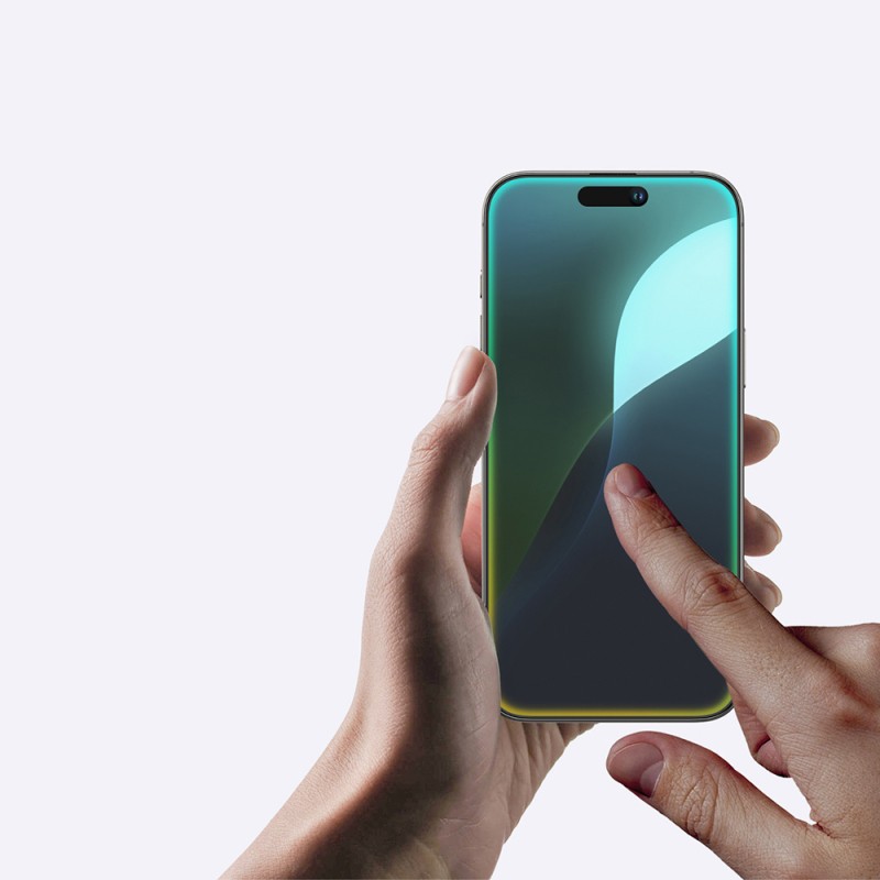 Apple iPhone 16 Amazingthing Titan Mat Parmak İzi Bırakmayan Temperli Cam Ekran Koruyucu - 10