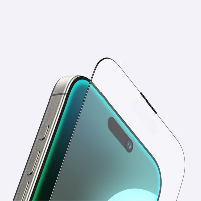 Apple iPhone 16 Amazingthing Titan Mat Parmak İzi Bırakmayan Temperli Cam Ekran Koruyucu - 13
