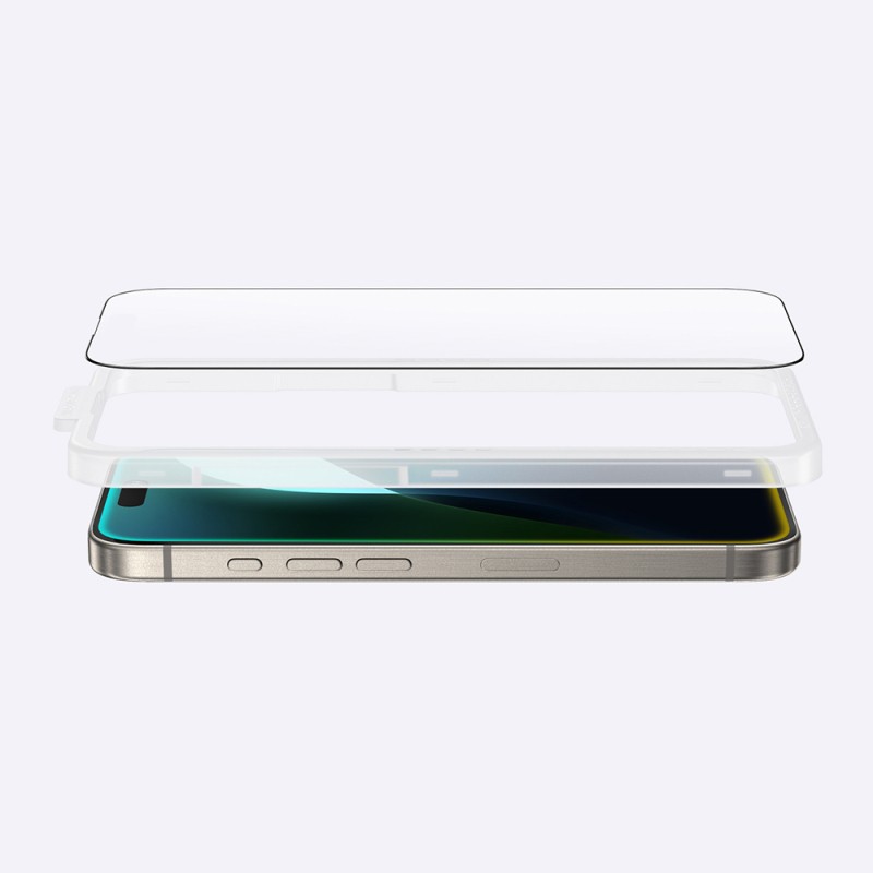 Apple iPhone 16 Amazingthing Titan Matte Anti-Fingerprint Tempered Glass Screen Protector - 11