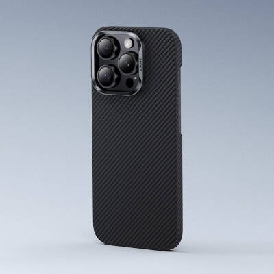 Apple iPhone 16 Case Benks Magsafe Charging Feature Magnetic ArmorAir 600D Kevlar Fiber Cover - 6