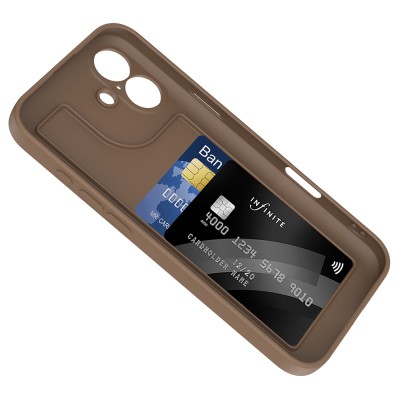 Apple iPhone 16 Case Camera Protection Card Holder Zore Vitra Cover - 8