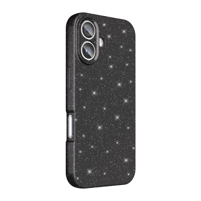 Apple iPhone 16 Case Camera Protection Glitter Luxury Zore Koton Cover - 6
