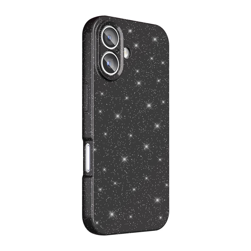 Apple iPhone 16 Case Camera Protection Glitter Luxury Zore Koton Cover - 6