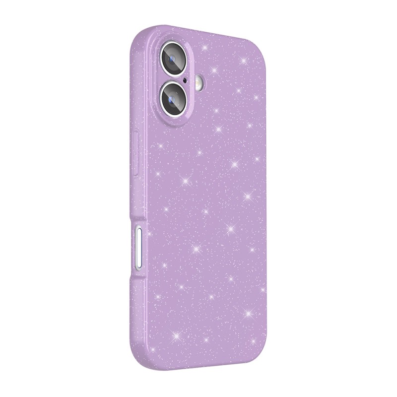 Apple iPhone 16 Case Camera Protection Glitter Luxury Zore Koton Cover - 10