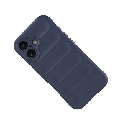 Apple iPhone 16 Case Flexible TPU Hollow Back Surface Design Zore Etnik Silicone Cover - 15