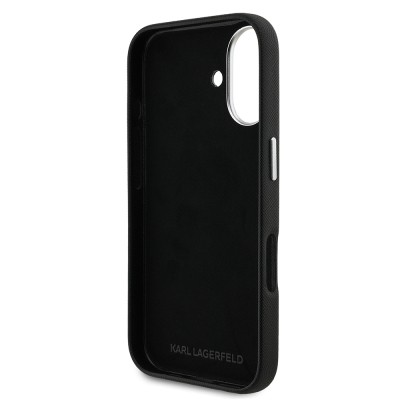 Apple iPhone 16 Case Karl Lagerfeld Original Licensed K&C Heads Pins Cover - 8