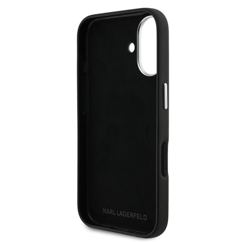 Apple iPhone 16 Case Karl Lagerfeld Original Licensed K&C Heads Pins Cover - 8