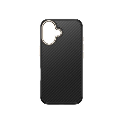 Apple iPhone 16 Case Magsafe Charging Feature Carbon Fiber Look Zore Antina Cover - 11