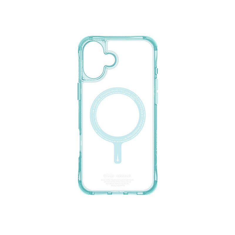 Apple iPhone 16 Case Magsafe Charging Feature Skinarma Transparent Airbag Design Saido Cover - 10