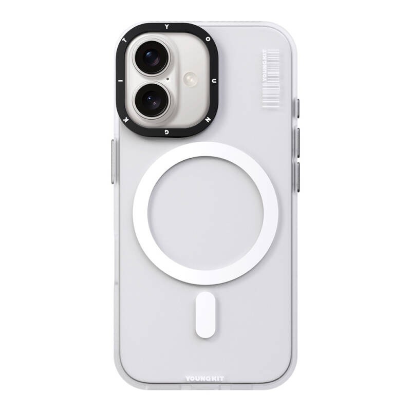 Apple iPhone 16 Case Magsafe Charging Feature Youngkit Hidden Sand Series Cover - 6