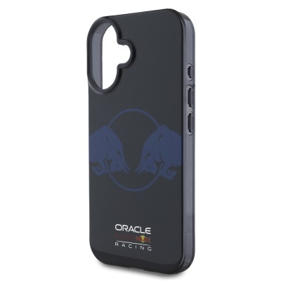 Apple iPhone 16 Case Redbull Original Licensed Magsafe Charging Featured IML Double Bull Printed Hard PC Cover - 7