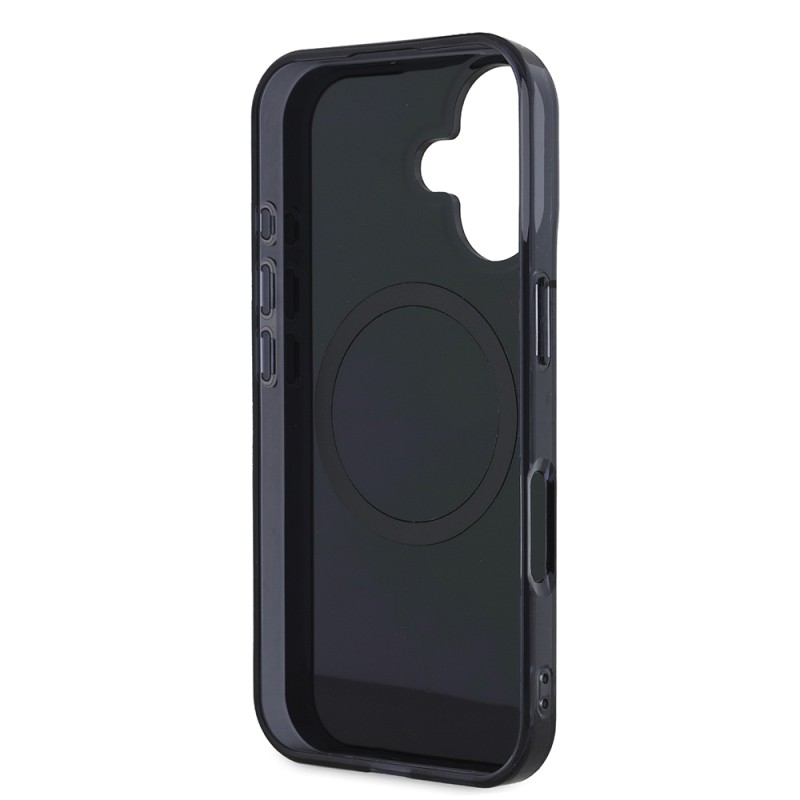 Apple iPhone 16 Case Redbull Original Licensed Magsafe Charging Featured IML Double Bull Printed Hard PC Cover - 8