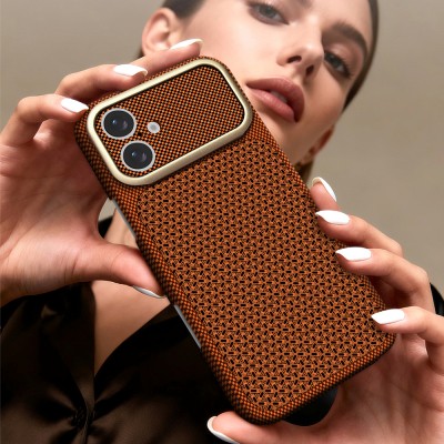 Apple iPhone 16 Case with M-Safe Charging Feature, Zore Paris Nexel Hard PC Cover - 7