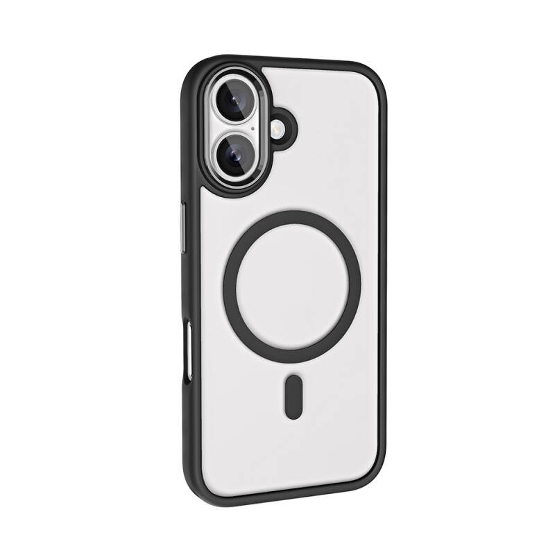 Apple iPhone 16 Case with Wireless Charging Zore Krom Magsafe Silicone Cover - 20