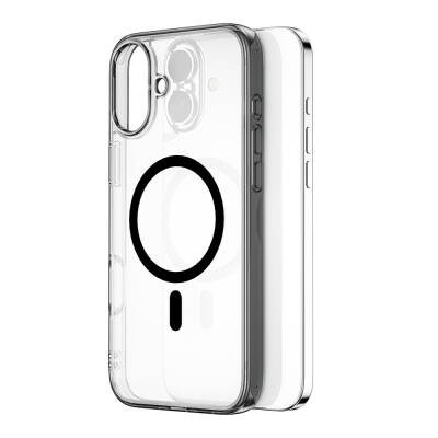 Apple iPhone 16 Case Wiwu MCC-101 iShield Pro Series Magsafe Charging Feature Crystal Hard PC Cover  - 3