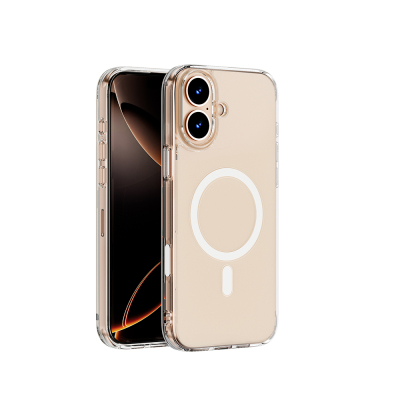 Apple iPhone 16 Case Wiwu MCC-102 Magnetic Crystal Hard PC Cover - Wiwu