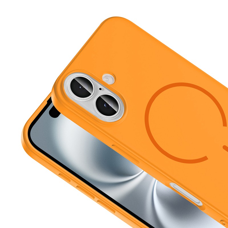 Apple iPhone 16 Case Zore Meta Cover with M-safe Charging Feature - 18