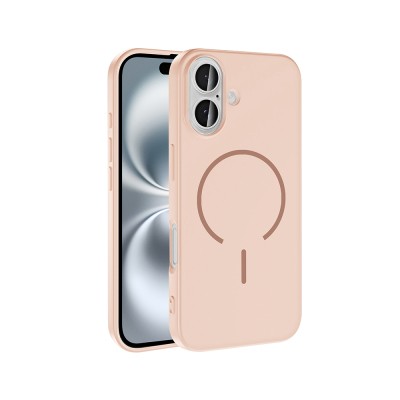 Apple iPhone 16 Case Zore Meta Cover with M-safe Charging Feature - 5