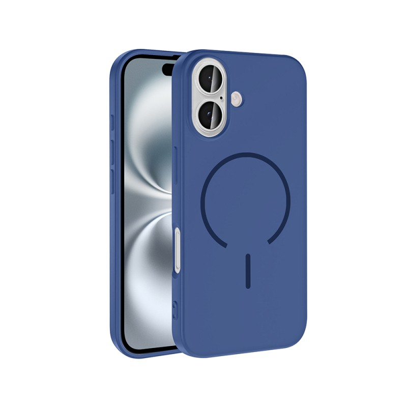 Apple iPhone 16 Case Zore Meta Cover with M-safe Charging Feature - 7