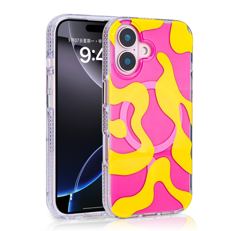 Apple iPhone 16 Case Zore Stilo Cover with Magsafe Charging Feature - 4