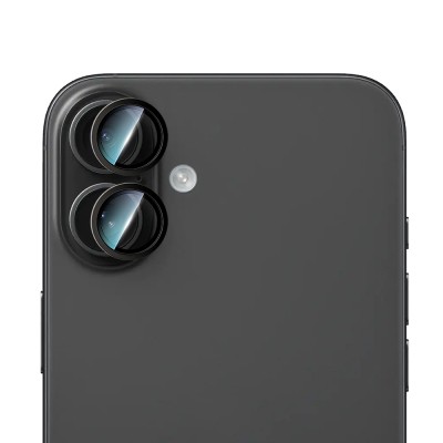 Apple iPhone 16 CaseWorld Alloy Serisi Oleofobik Anti Reflective Kamera Lens Koruyucu - 8