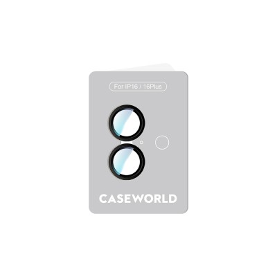Apple iPhone 16 CaseWorld Alloy Serisi Oleofobik Anti Reflective Kamera Lens Koruyucu - 23