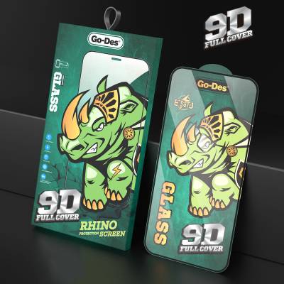 Apple iPhone 16 Go Des 9D Full Cover Tempered Glass Screen Protector - 6