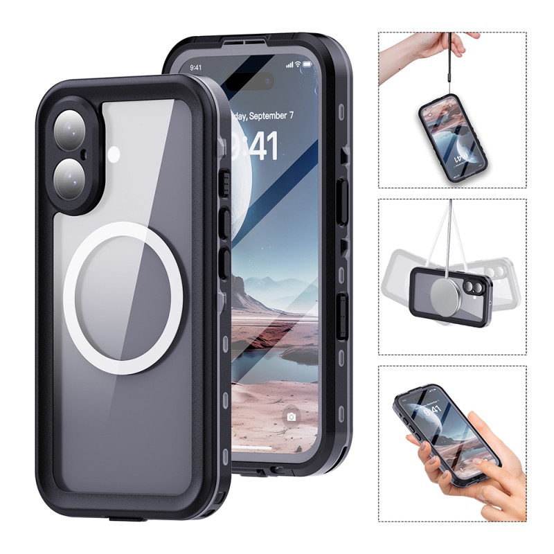 Apple iPhone 16 Kılıf 1-1 Su Geçirmez Kılıf - 3