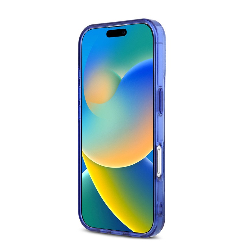 Apple iPhone 16 Kılıf BMW Orjinal Lisanslı M-safe Şarj Özellikli M Logolu Üç Renk Çizgili Motorsport Circle Kapak - 6