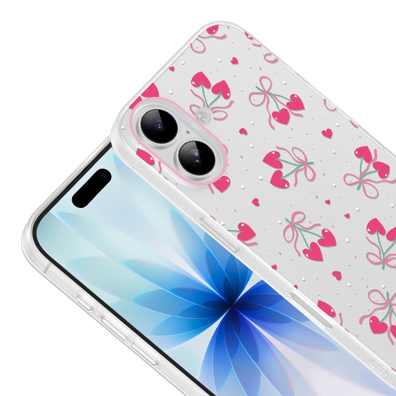 Apple iPhone 16 Kılıf Kamera Korumalı Desenli Zore Klip Kapak - 9