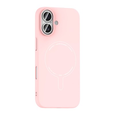 Apple iPhone 16 Kılıf M-Safe Şarj Özellikli Kamera Korumalı Zore Elio Sert PC Kapak - 14