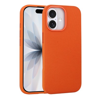 Apple iPhone 16 Kılıf M-Safe Şarj Özellikli Kumaş Tasarımlı Zore Miami Sert PC Kapak - 2
