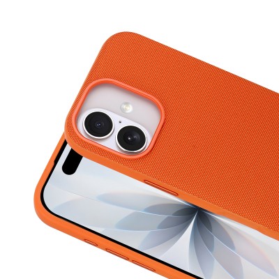 Apple iPhone 16 Kılıf M-Safe Şarj Özellikli Kumaş Tasarımlı Zore Miami Sert PC Kapak - 14