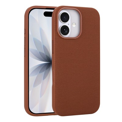 Apple iPhone 16 Kılıf M-Safe Şarj Özellikli Kumaş Tasarımlı Zore Miami Sert PC Kapak - 6